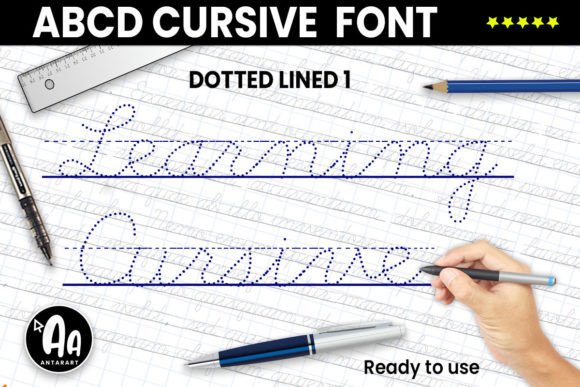 Abcd Cursive Dotted Lined1: A Designer’s Review for Brand Identity & Creative Projects