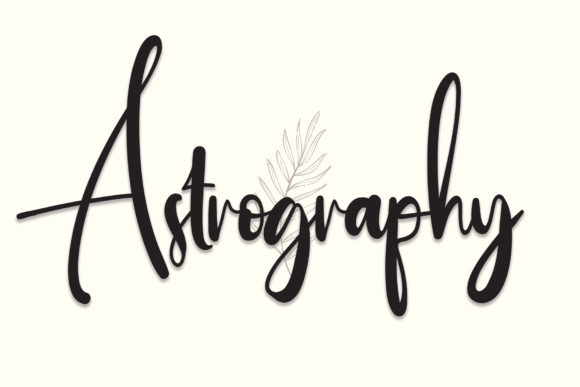 Astrography: A Premium Script Font for Modern Web Design
