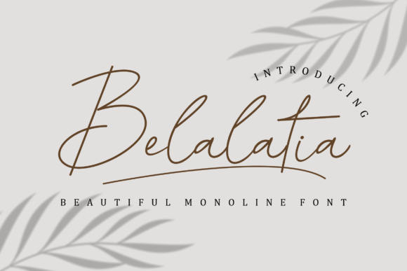 Belalatia: A Stylish Script Font for Scroll-Stopping Marketing Visuals