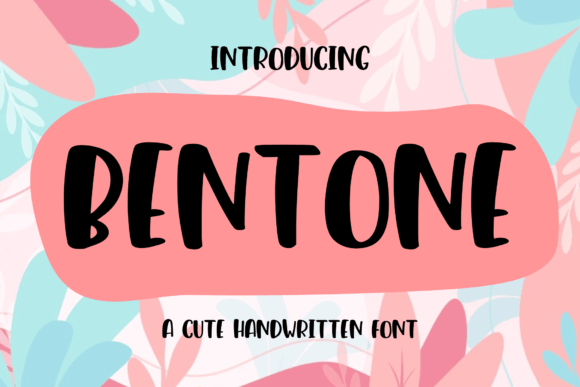 Bentone: A Charming Handwritten Font for Modern Web Design