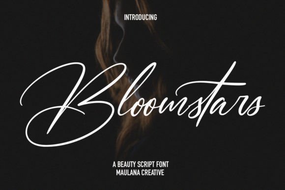 Bloomstars: A Handwritten Font for Modern Web Design