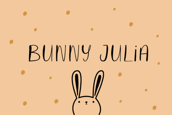 Bunny Julia: A Quirky Handwritten Font for Branding