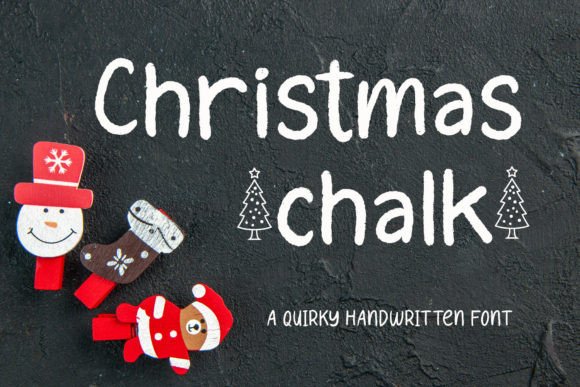 Christmas Chalk: A Festive Typeface for Web Design