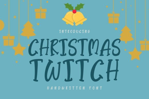 Christmas Twitch: A Playful Handwritten Font for Web Design