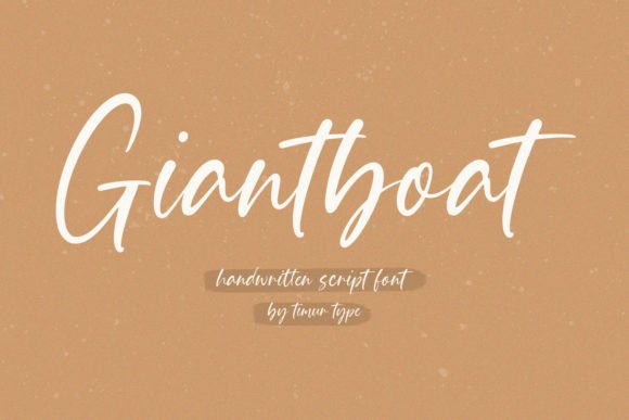 Giantboat: A Dazzling Script Font for Web Design
