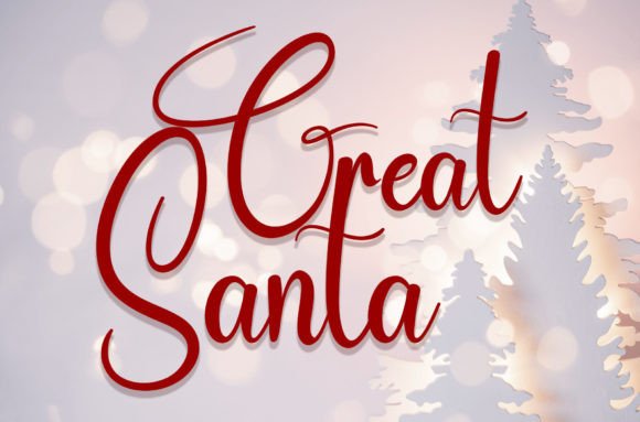 Great Santa: A Modern Handwritten Font for Editorial Design and Digital Publishing