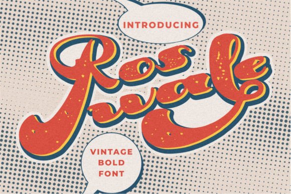 h1>Roswale: A Vintage Script Font That Elevates Modern Web Design