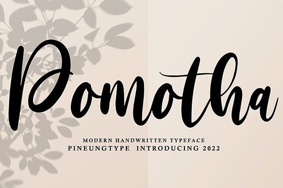 How Pomotha Transformed Our Brand Typography with Handwritten Charm