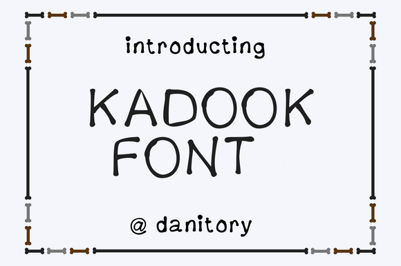 Kadook: A Handwritten Font That Brings Personality to Web Design