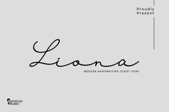 Liona: A Handwritten Font That Elevates Editorial Design