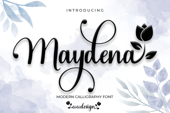 Maydena: The Script Font That Elevates Campaign Visuals with Style and Clarity