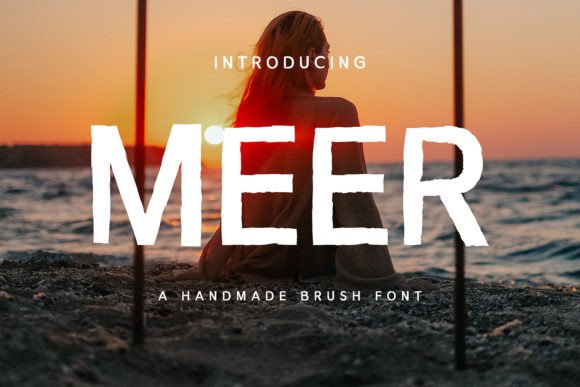 Meer: A Fresh Handwritten Brush Font for Modern Brand Campaigns