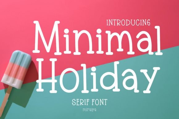 Minimal Holiday: A Handwritten Font That Brings Charm to Every Craft
