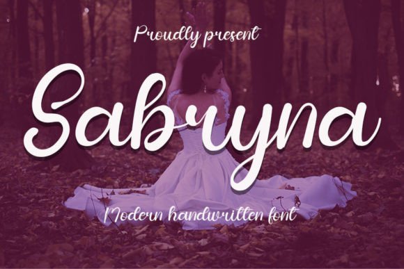 Sabryna: A Modern Script Font That Elevates Editorial Design