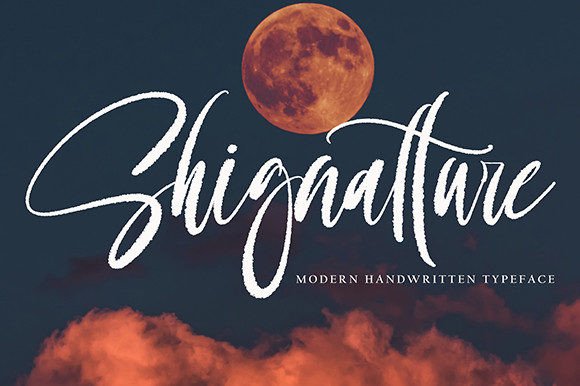 Shignatture: The Perfect Handwritten Font for Your Brand