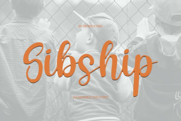Sibship: A Modern Handwritten Font for Crafters