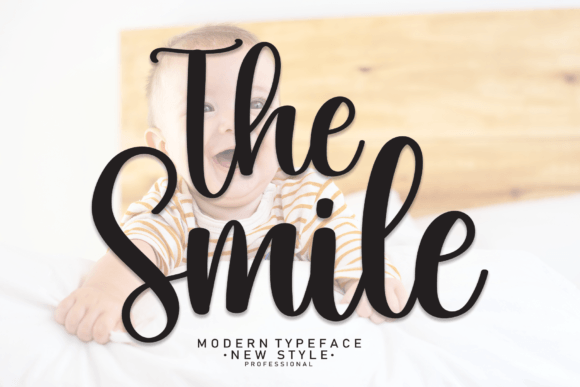 The Smile: A Handwritten Font That Elevates Editorial Design