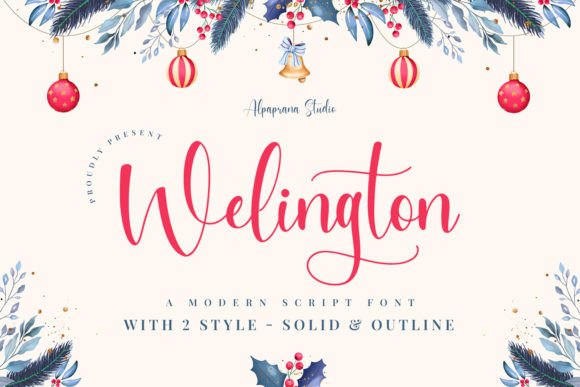 Welington: A Handwritten Font for Campaigns