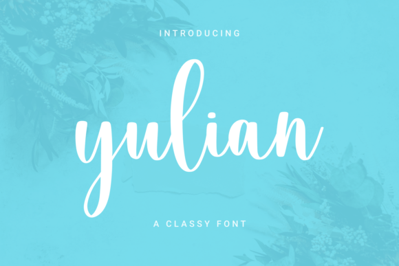 Yulian: A Sweet Handwritten Font for Modern Editorial Design